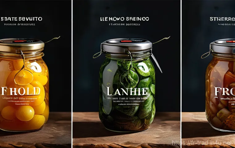 재래식푸드의 보관법 - Here are three detailed image prompts in English, designed to capture the essence of traditional Fre...